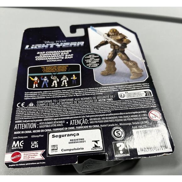 ZAP Commander Pixar Buzz Lightyear Marquam 5" Action Figure Toy NEW NIB - Picture 5 of 7